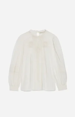 Vanessa Bruno Blouse Calin En Viscose et Coton