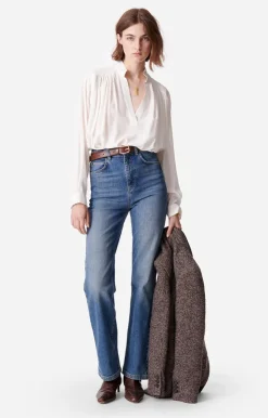 Vanessa Bruno Blouse Calvin 100% Soie