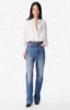 Vanessa Bruno Blouse Coco En Viscose et Coton