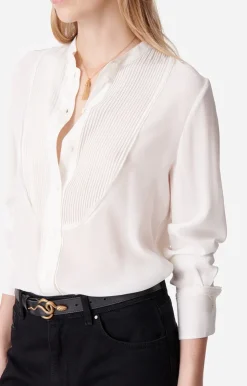Vanessa Bruno Blouse Deal En Soie Mélangée