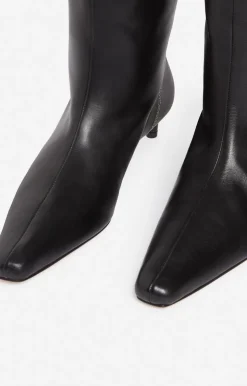 Vanessa Bruno Bottes Hautes Cuir Daily Fabriqué En Italie