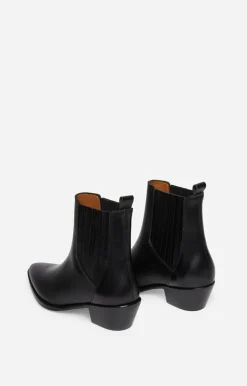 Vanessa Bruno Bottines Santiags En Cuir u00c0 talons de 45mm