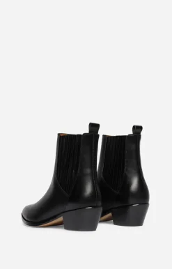 Vanessa Bruno Bottines Santiags En Cuir u00c0 talons de 45mm