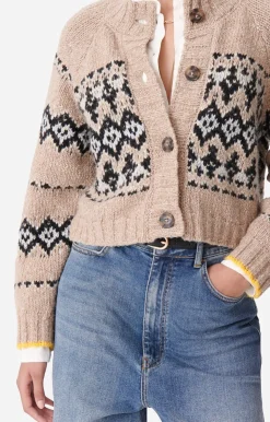 Vanessa Bruno Gilet Damas En Laine Mélangée