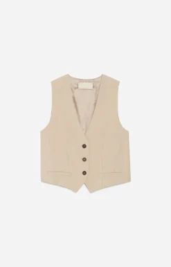 Vanessa Bruno Gilet De Costume Benson En Viscose Mélangée