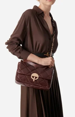 Vanessa Bruno Grand Sac Moon En Cuir Fabriqué En Italie