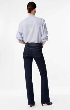 Vanessa Bruno Jean Bootcut Nano En Coton Mélangé