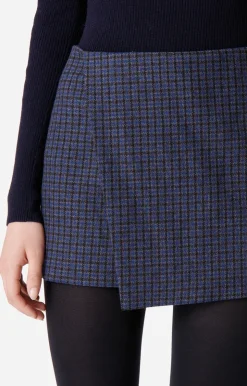 Vanessa Bruno Jupe Bartha En Laine Mélangée
