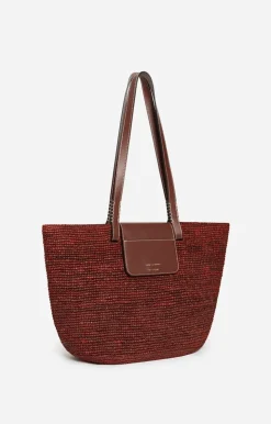 Vanessa Bruno Panier En Raphia Made In Madagascar