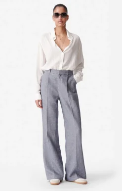 Vanessa Bruno Pantalon Cyrano En Coton Et Lin