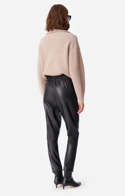 Vanessa Bruno Pantalon Dax En Cuir de Mouton