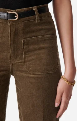 Vanessa Bruno Pantalon Flare Dompay En Velours Cu00f4telé