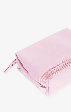 Vanessa Bruno Petite Trousse Zipée En Toile & Sequins
