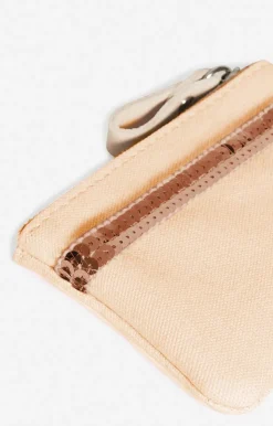 Vanessa Bruno Petit Porte-Monnaie En Toile & Sequins