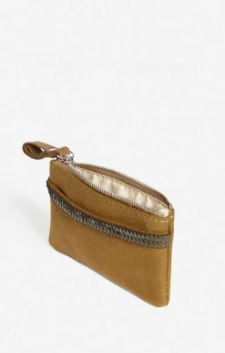Vanessa Bruno Petit Porte-Monnaie En Toile & Sequins