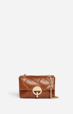 Vanessa Bruno Petit Sac Moon En Cuir Made In Italy