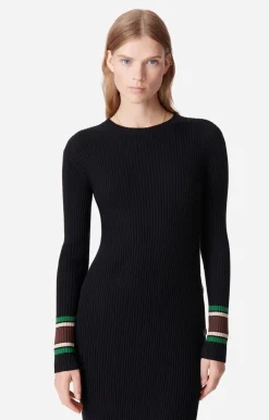 Vanessa Bruno Robe Dagmar En Coton & Laine
