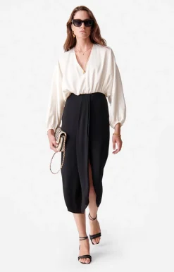 Vanessa Bruno Robe Dalila En Viscose Mélangée