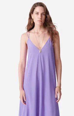 Vanessa Bruno Robe Deby En 100% Soie