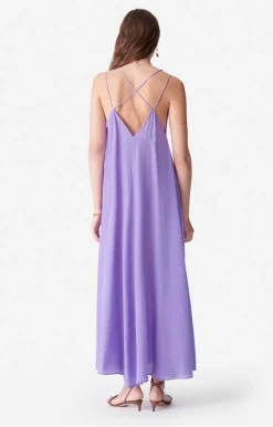 Vanessa Bruno Robe Deby En 100% Soie