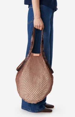 Vanessa Bruno Sac Filet 100% Coton Biologique