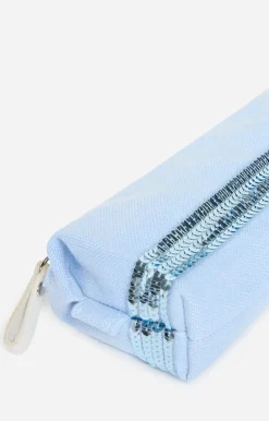 Vanessa Bruno Trousse Ecolier En Lin & Sequins