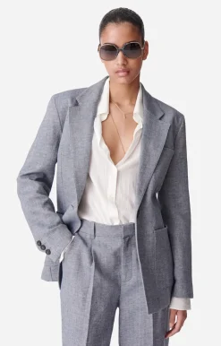 Vanessa Bruno Veste Caline En Coton Et Lin
