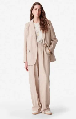 Vanessa Bruno Veste Tilia En Coton Et Lin Mélangé